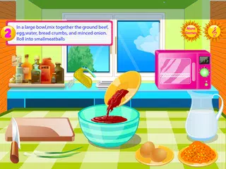 Meatballs food cooking games APK download