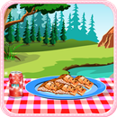 Grilled fish cooking games APK