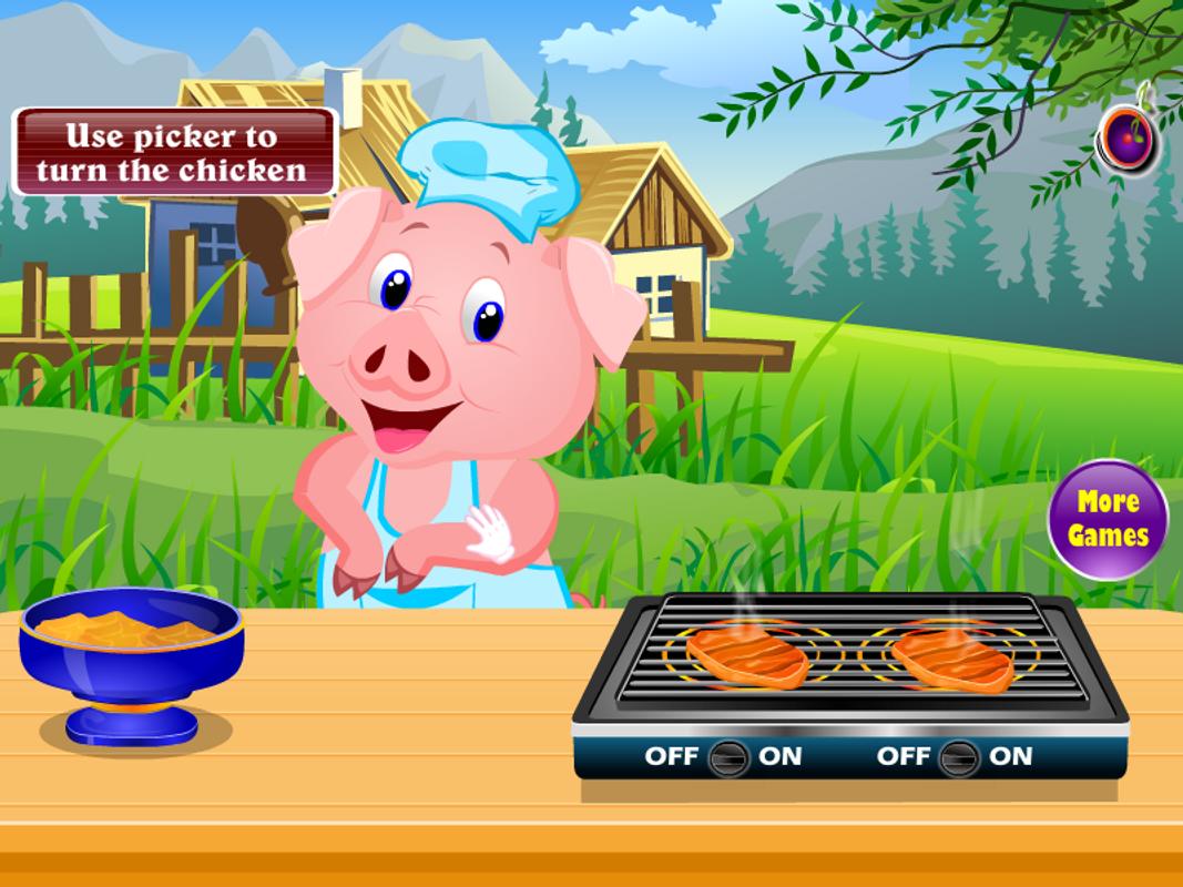 Grilled pork cooking games for Android APK Download