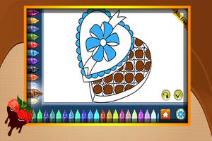 Coloring Book Chocolates captura de pantalla 2