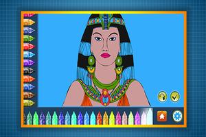 Coloring Book Egypt Ekran Görüntüsü 2