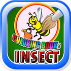 Coloring Book Insect icon