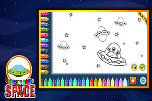 Coloring Book Space screenshot 1