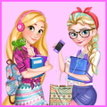 College Girls Fashion Style Princesses MakeUp