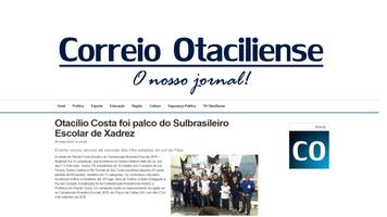 Jornal Correio Otaciliense Ekran Görüntüsü 1