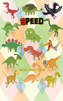 Dinosaur Speed (card game) Affiche