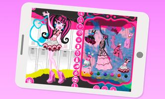 Dress up Draculaura تصوير الشاشة 1