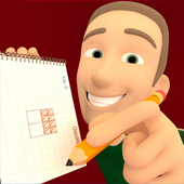 Drawing Square logic free game icon
