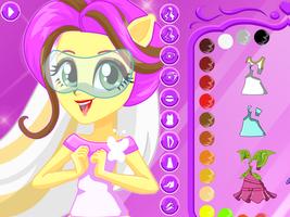 Girls Friendship Dress Up Affiche