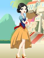 Ever After Princesses Fashion Style DressUp Makeup poster