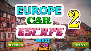 EUROPE CAR ESCAPE 2 الملصق