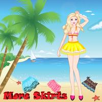 Ella Beach Dress UP Games Affiche