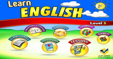 Learn English -Level 5 Affiche