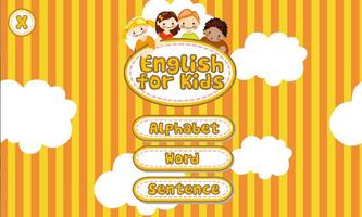 Belajar English for Kids poster