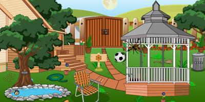 برنامه‌نما Escape Games-Backyard House عکس از صفحه