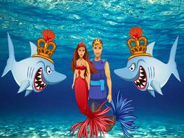 Escape Game Save The Mermaid Couple plakat