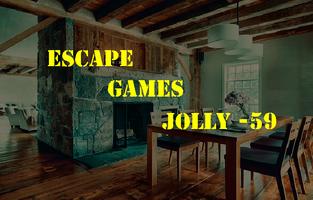 Escape Games Jolly-59 پوسٹر