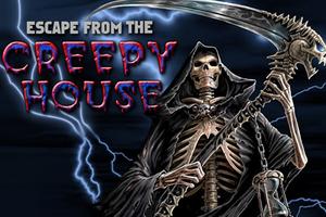 Escape From Creepy Maison Affiche