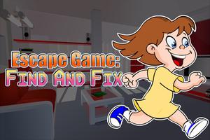 Escape Game : Find And Fix Affiche