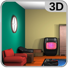 3D Escape Games-Puzzle Rooms 1 icône