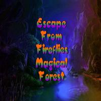 Escape from Fireflies Magical Forest Affiche