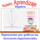 Representando graficamente funciones exponenciales icône