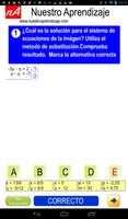 2 Schermata Resolver por substitución sistema de ecuaciones