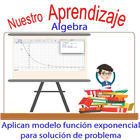 Aplican modelo exponencial en solución de problema icône