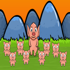 Piggy Land Escape icône