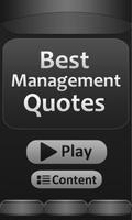 Best - Management - Quotes پوسٹر