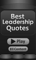 Best - Leadership - Quotes Poster