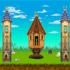 Floating House Rescue أيقونة