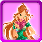 Dress up Flora أيقونة