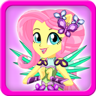 Fluttershy Dress Up ícone