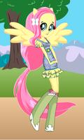 Dress up Fluttershy تصوير الشاشة 2