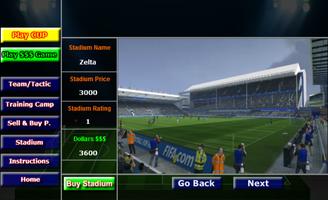 Virtua Football Manager imagem de tela 1