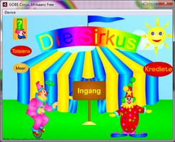 GOBE Circus Afrikaans постер