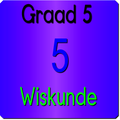 GOBE Graad 5 Wiskunde