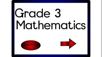GOBE Grade 3 Mathematics Affiche