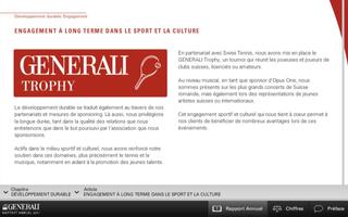 GENERALI 2011 Suisse (Tablet) スクリーンショット 2