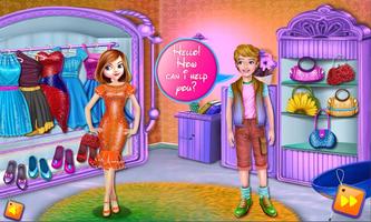 Girl Dress Up Shopping Games स्क्रीनशॉट 2