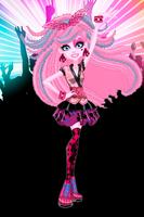 Monsters Girls Fashion Style Dress Up Game Affiche