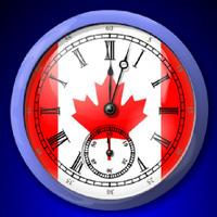 2 Schermata Canada Flag Alarm Clock
