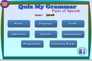 Grammar Parts of Speech free capture d'écran 1