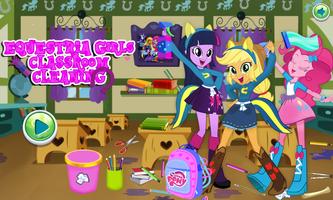 Equestria Girls Classroom Cleaning 포스터