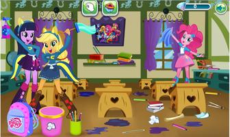 Equestria Girls Classroom Cleaning 스크린샷 1