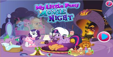 My Little Pony Movie Night poster