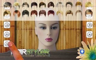 FREE Virtual Hair Styler Style capture d'écran 1