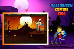 Halloween Zombie kiss Ekran Görüntüsü 1