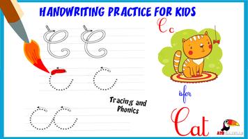 Handwriting practice for kids capture d'écran 2
